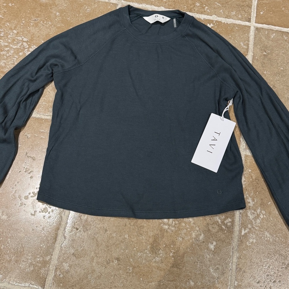 Tavi Long Sleeve Rib Top - Picture 3 of 3